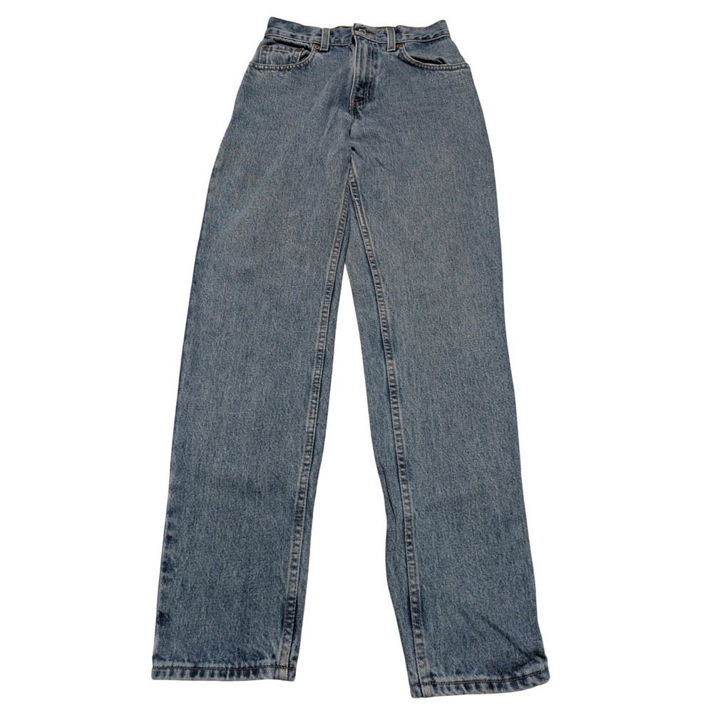 Levis Jeans Womens 24 Blue 550 Relaxed Fit Tapered Leg High Rise Vintage 90s USA